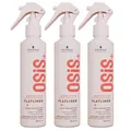 Schwarzkopf Osis Flatliner 3 x 200 ml Hitzeschutzspray Set