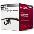Für Kia Cee'd Sporty Wagon Typ CD (Brink) Anhängerkupplung horizontal abnehmbar