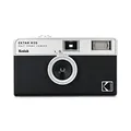 Kodak EKTAR H35 Halbformat-Filmkamera, 35 mm, wiederverwendbar, ohne Fokussierung, leicht, einfach zu bedienen (Schwarz) (Film und AAA-Batterie sind Nicht im Lieferumfang enthalten)