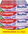 Colgate Zahnpasta Max White Sparkle Diamonds Zahnaufhellung FreshFX 12x 75ml