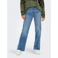 ONLY High-waist-Jeans ONLJUICY-WAUW HW WIDE DNM GUA113 NOOS blau L