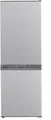 PKM Kühlgefrierkombination KG230KHEIX 173L Inox silber Kühlschrank LED
