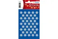 HERMA Sticker Herma Sticker DECOR Weihnachten Sterne silber Ø 14 mm 3 Bl