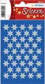 Sticker Sterne, silber Ø 14 mm