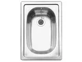 BLANCO TOP EE 3 x 4 | Edelstahl Spüle | Einbauart: Einbau von Oben | für 30 cm breite Unterschränke | Die praktische Lösung für einfache Anforderungen | 1 ½'' Edelstahl-Auslauf. | [33x47x15,9 cm]