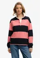 Superdry Langarm-Poloshirt HERITAGE STRIPE RUGBY TOP