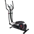 Christopeit Crosstrainer Ergometer AX8000 – 24-stufige Magnet-Brems-System, 8 kg Schwungmasse, 21 Trainingsprogramme, Handpulsmessung, 3-fach ver... - Schwarz/Silber