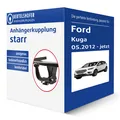 Brink Anhängerkupplung starr für FORD Kuga II Typ DM2 AHK