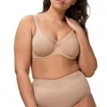 Triumph Damen Minimizer-BH True Shape Sensation W01, mit Bügel, ohne Polsterung, Verstellbare Träger, 90E, Smooth Skin