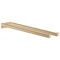 hansgrohe AddStoris - Handtuchhalter zweiarmig, Badetuchhalter, Handtuchstange doppelt, verdeckte Befestigung, Badezimmer Zubehör, Brushed Bronze, 41770140