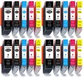 20 XL Druckerpatronen kompatibel für Canon Pixma MG 5700 MG5750 MG5751 MG6850 MG6851 MG7750 MG7751 als ersatz für PGI-570BK CLI-571BK CLI-571C CLI-571M CLI-571Y