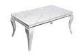 Couchtisch 100cm Marmor Glas Design Tisch Modern Wohnzimmer JETZT KAUFEN