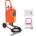 VEVOR Mobiles Sandstrahlgerät 18,92 L Sandstrahlanlage 243,84 cm ArbeitsschlauchSandstrahler 60–110 PSI Arbeitsdruck ideal zum Entfernen von Ros...