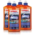 SONAX 4x 500 ml XTREME CERAMIC POLISH ALL-IN-ONE VERSIEGELUNG POLITUR WACHS WAX