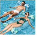 Wasserhängematte 4in1 Poolzubehör 2Stück 135x