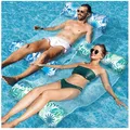 Luftmatratze Pool Wasser Luftmatratze Schwimmmatte Wasserspielzeug aufblasbar