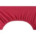 DecoKing Spannbettlaken Spannbettlaken 100% Baumwolle Schlafzimmer Bettlacken Betttuch rot 220-240 cm x 200 cm
