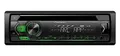 Pioneer DEH-S120UBG, 1-DIN RDS-Autoradio mit grüner Tastenbeleuchtung, Display weiß, Android-Unterstützung, 5-Band-Equalizer, CD, MP3, USB, AUX-Eingang, ARC App