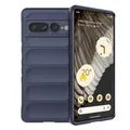 betterfon Handyhülle kompatibel mit Google Pixel 7 Pro | TPU Silikon Bumper Case | Outdoor Schutzhülle mit Stoßschutz | Blau