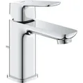 GROHE Cubeo Einhand-Waschtischbatterie, S-Size, Ausladung 106mm, ohne Ablaufgarnitur, 1016990000 - Silber