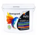 RyFo Colors Universalgrundierung Quarzgrund, 1 l reicht für ca. 6 m², 1x streichen, gebrauchsfertig, haftvermittelnd, quarzgefüllt, griffig, verarbeitungsfertig