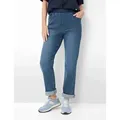 Raphaela by Brax Damen Five-Pocket-Hose Style CARINA FUN STONED SLIGHTLY USED, denim blau, Gr. 38