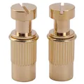 Musiclily Pro 2Pcs Gold M8 Metric Tailpiece Studs For Epiphone Les Paul Guitar