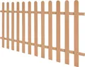 vidaXL Lattenzaun WPC 200x100 cm