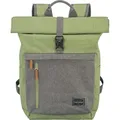Travelite Basics - Rollup Rucksack 60 cm (grün/grau) - Grün