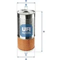 UFI Ölfilter 2549900 Filtereinsatz 195mm für Ford GM Mercedes