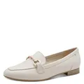 Marco Tozzi Damen Slipper weiches Feel Me Fußbett weiches Innenfutter Vegan Vegan, beige (Cream), 39 EU