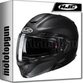MODULARHELM FÜR MOTORRAD HJC RPHA 91  MATTSCHWARZ S