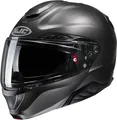 Helm Helmet Modular Öffnend HJC Rpha 91 Matte Black Matt TG-S