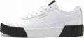 Puma Damen Sneaker Carina 3.0 - 400365, Farbe:weiß/schwarz, Damen Schuhe:36