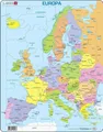 Europa (politisch) (Kinderpuzzle) | Spiel | 2021 | Larsen | EAN 7023852100462