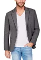 Centered Sakko Herren modern und sportlich - als Casual Jacket oder Blazer (Grau), Grau, M