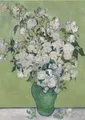 Piatnik Puzzle Vase mit weißen Rosen, van Gogh, Puzzleteile