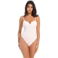 MAGIC Bodyfashion Shaping-Body Soft Thong Body schmale, verstellbare Träger weiß XXL