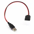 P52 USB Stecker auf SATA Kabel 15pin Adapter Stromkabel PC USB SATA Adapter 30cm