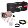 AEG elektrische Fußbodenheizung, Komplettset 3 m2, 200 W/m2, Turbo Thermo Boden TBS TC 200/3 Set Plus, 205820 - Weiß