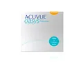 ACUVUE OASYS 1-Day for Astigmatism Kontaktlinsen – Tageslinsen mit angenehmem Tragegefühl – -9 dpt, Cyl -0.75, Ach 20 und BC 8,5 – Mit UV Schutz und Austrocknungsschutz – 90 Linsen