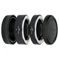 JJC Autofokus Makro Zwischenringe (AF) für Makrofotographie Passen für Fujifilm X Mount Kameras X-T30 III X-H2S X-S20 X-PRO3 X-PRO2 X-T5 X-T4 X-T3 X-T50 X-T30II X-T30 X-E4 X-E3 X-T200(11mm /16mm Sets)