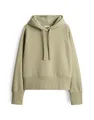OPUS Damen Sweatshirt | GESIKA Loose Hoodie aus French Terry Sweatware Soft Matcha, 38