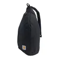 Carhartt Uni-Erwachsene Strapazierfähige Schultertasche, Seitlicher Schnalle, Tablet-hülle und Verstellbarem Riemen Sling, Crossbody-Rucksack (schwarz), One Size