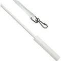 Gardinia Schleuderstab Metall Weiß 100 cm 2-er Pack