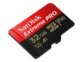 SanDisk microSDHC Extreme Pro 32GB (A1/ V30/ U3/ R100/ W90) + Adapter "Mobile"