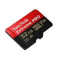SanDisk 32 GB microSDHC-Speicherkarte Extreme PRO U3 V30 SD-Adapter