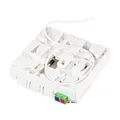 Logilink 071634 Optische Anschlussbox FTTH 1x LCD/APC mit Anschlusskabel 40m Beige
