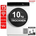 Sharp KD-PRO0S7GWD-DE Wärmepumpentrockner Trommel-Innenbeleuchtung WiFi 2ML