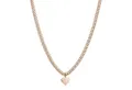 Liebeskind Berlin Kette mit Anhänger Broken Heart Chunky Edelstahl